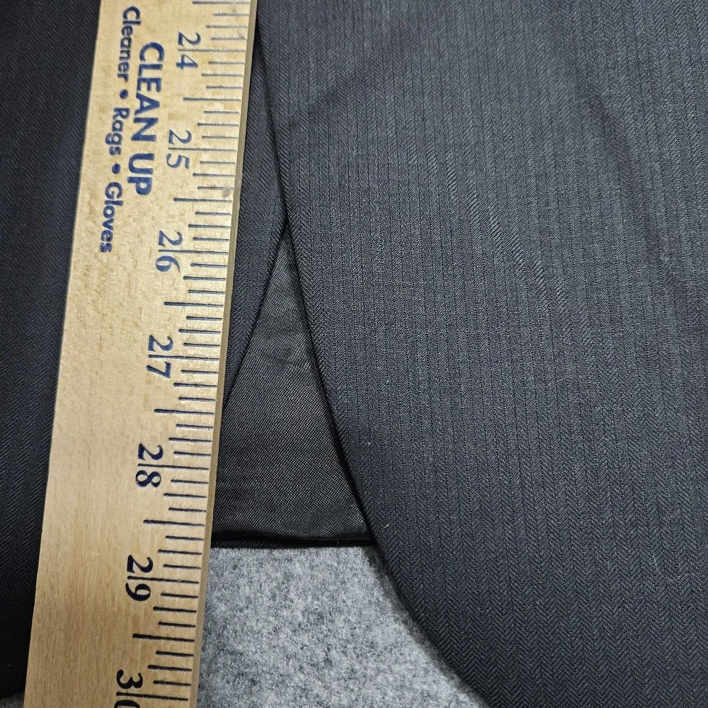 Issimo Blazer Men's 40 S Black 100% Wool‎ Tuxedo Suit Jacket Career Formal Italy